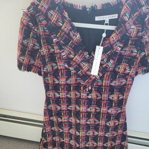 Trina turk tweed dress
